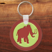 Wooly Mammoth Sleutelhanger (Voorkant)