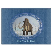 Wooly Mammoth Snijplank (Voorkant)