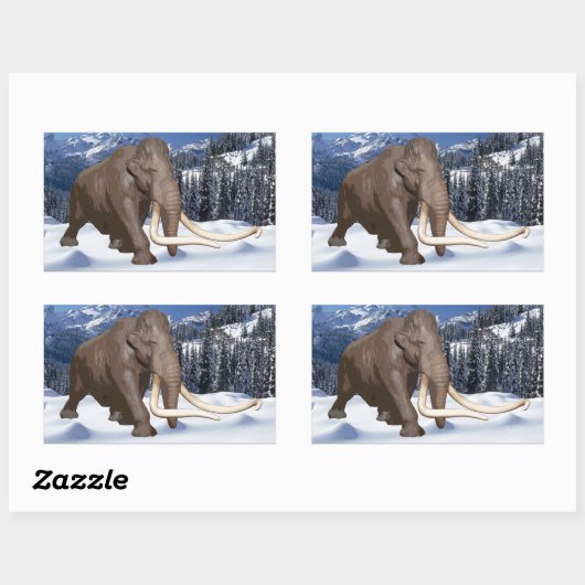 Wooly Mammoth Sticker (Vel)