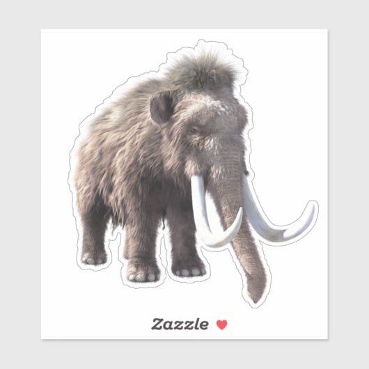 Wooly Mammoth Sticker (Vel)