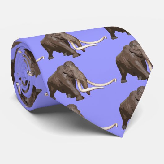 Wooly Mammoth Stropdas (Opgerold)