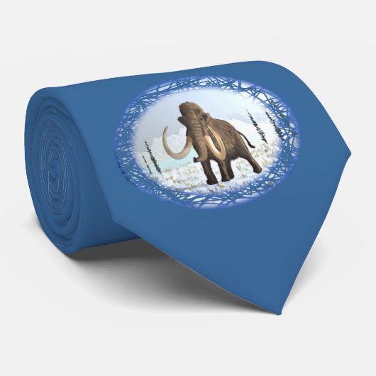 Wooly Mammoth Stropdas (Opgerold)