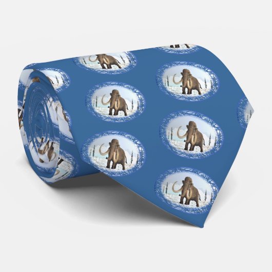 Wooly Mammoth Stropdas (Opgerold)