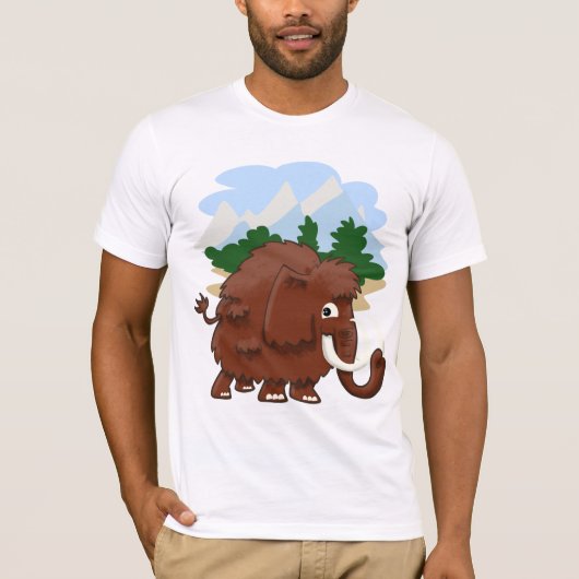 Wooly Mammoth T-shirt (Voorkant)