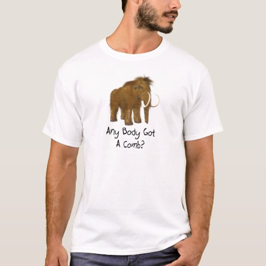 Wooly Mammoth T-shirt (Voorkant)