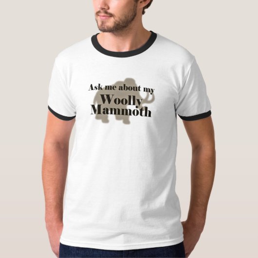 Wooly Mammoth T-shirt (Voorkant)