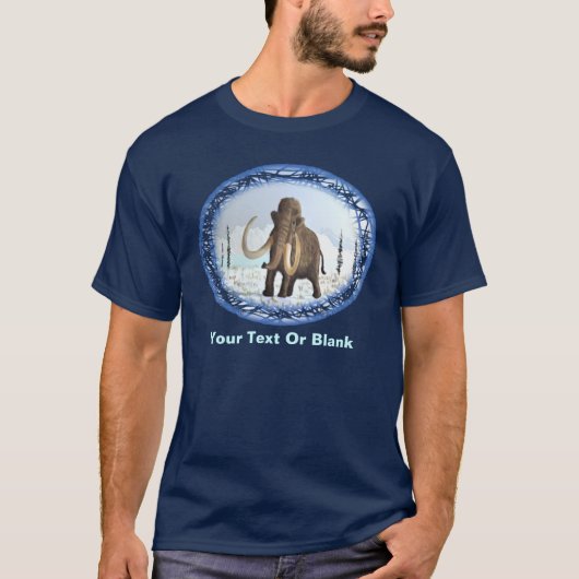 Wooly Mammoth T-shirt (Voorkant)