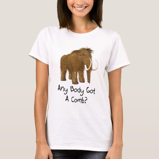 Wooly Mammoth T-shirt (Voorkant)