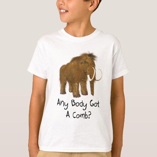 Wooly Mammoth T-shirt (Voorkant)