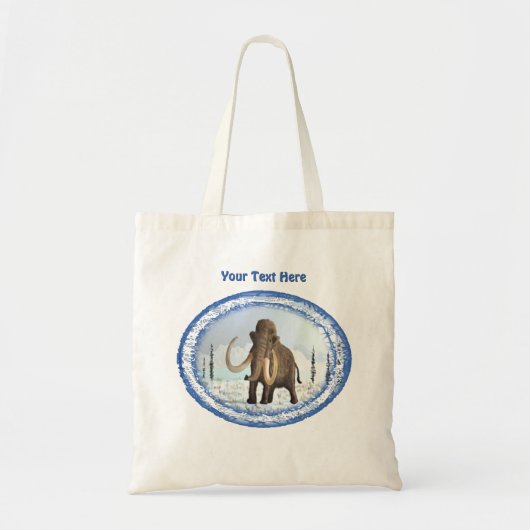 Wooly Mammoth Tote Bag (Voorkant)
