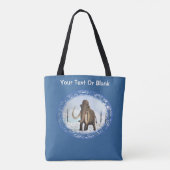 Wooly Mammoth Tote Bag (Achterkant)