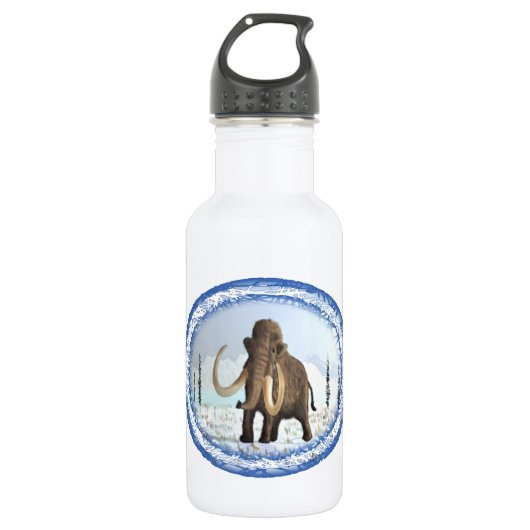 Wooly Mammoth Waterfles (Voorkant)