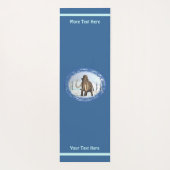 Wooly Mammoth Yogamat (Achterkant)