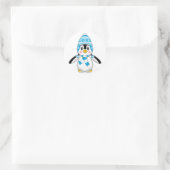 Wooly Pet Penguin Sticker (Tas)