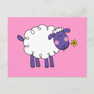Wooly schaap briefkaart