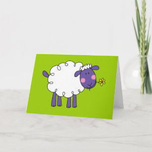 Wooly schaap kaart