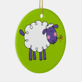 Wooly schaap keramisch ornament (Rechts)