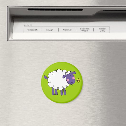 Wooly schaap magneet (Insitu (Vaatwasser))