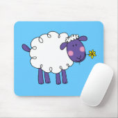 Wooly schaap muismat (Met muis)