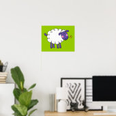 Wooly schaap poster (Thuiskantoor)