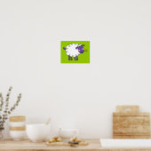 Wooly schaap poster (Keuken)