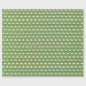 Wooly White Sheep Pixel Pattern Cadeaupapier (Vlak)
