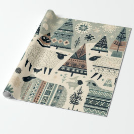 Wooly Winter Wonderland Cadeaupapier