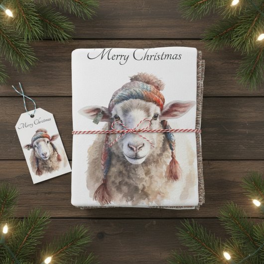 Wooly Wonderland, op maat Cadeaulabel