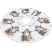 Wooly Wonderland, op maat Kerstboom Rok (Gekanteld)