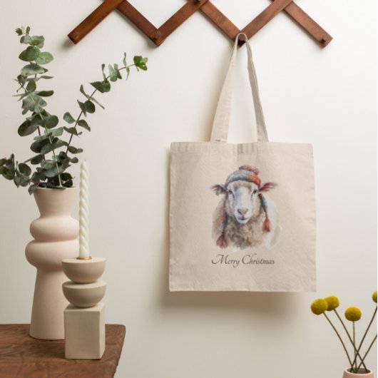 Wooly Wonderland, op maat Tote Bag