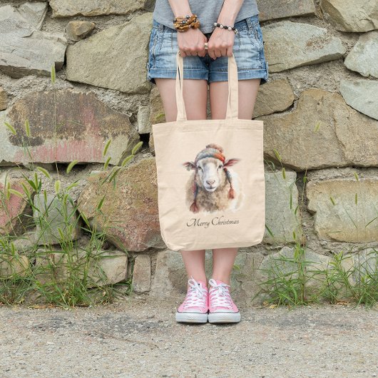 Wooly Wonderland, op maat Tote Bag