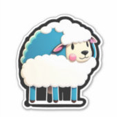 Wooly Wonders Sheep Sticker Set (Voorkant)