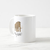 "Wooly World" Wooly Mammoth Koffiemok (Voorkant links)