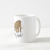 "Wooly World" Wooly Mammoth Koffiemok (Voorkant rechts)