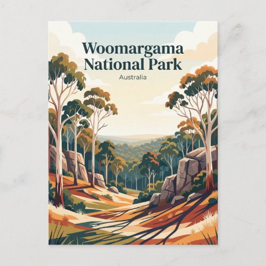 Woomargama National Park Australië Briefkaart (Voorkant)