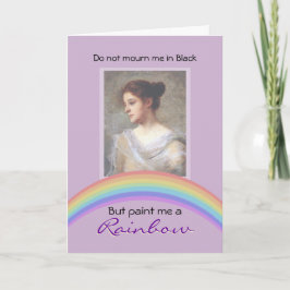 (woon)begrafenisfotokaart kaart