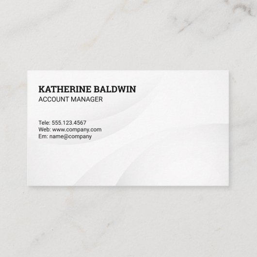 Woon- en commercieel onroerend goed visitekaartje (Achterkant)