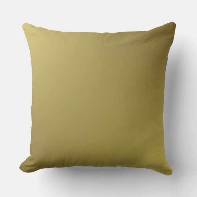 Woonaccessoires Zachte Goudkleur Kussen (Voorkant)