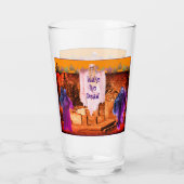 Woonachtige Spooky Glas (Achterkant)