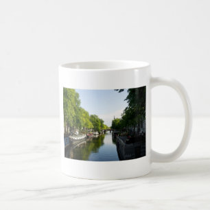 Woonboten op de Prinsengracht Amsterdam Koffiemok