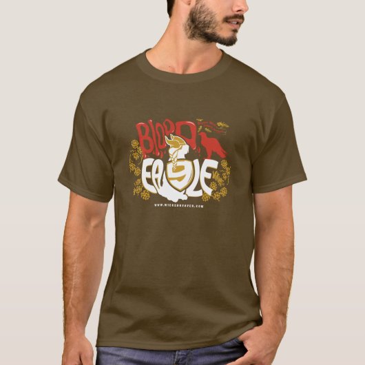 Woonbuikbok-boerenbende Viking Ale T-Shirt (Voorkant)