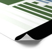 Wooncomplex Green House Poster (Hoek)