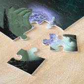 Woonde heks die een Spel afgiet Legpuzzel (Zijkant)