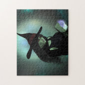 Woonde heks die een Spel afgiet Legpuzzel (Verticaal)