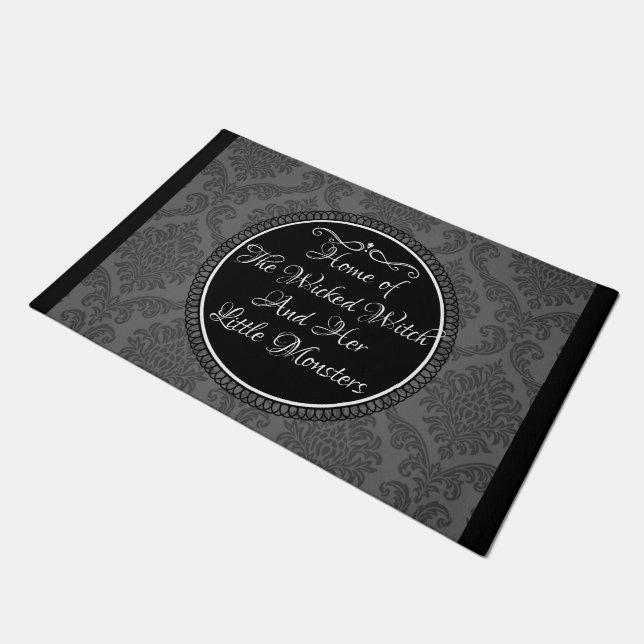 Woonde heks Home Decor Doormat Deurmat (Schuin)