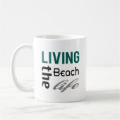 Woonde het strandleven mok (Links)
