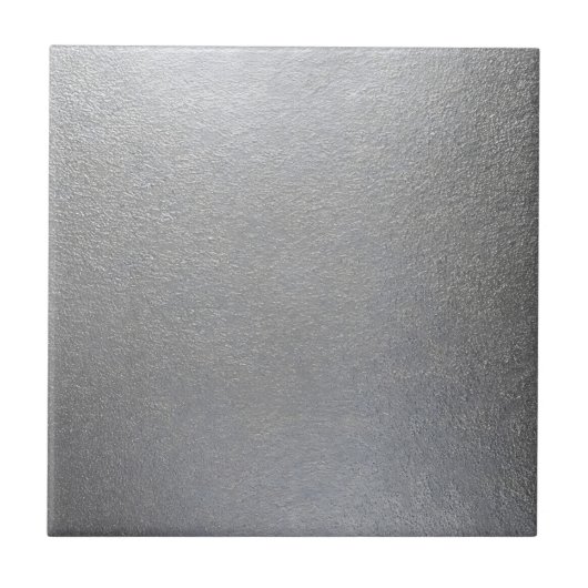 Woondecoratie Accessoires Getextureerd RVS Tegeltje (Voorkant)