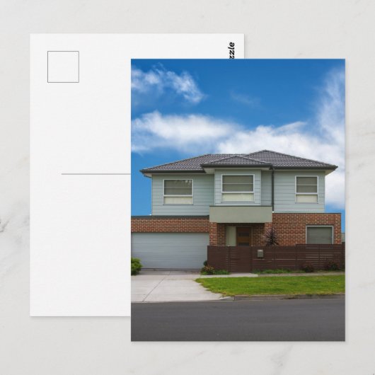 Woonhuis Briefkaart (Voorkant / Achterkant)