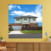 Woonhuis Canvas Afdruk (Insitu (Woonkamer))