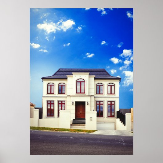 Woonhuis Poster (Voorkant)